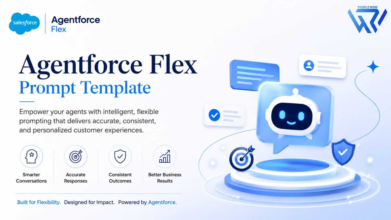 Build an Agentforce Flex Prompt Template in Salesforce | Peoplewoo Skills